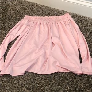 off the shoulder top